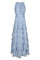 Marli Big Dot Dress | Light Blue