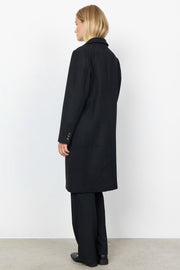 Theo Wool Coat | Sort | Frakke fra French Laundry