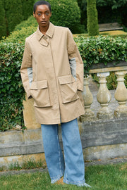 Indrani Trenchcoat  | Sesame | Jakke fra Mos Mosh