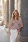 Rivina Heavy Sateen Blouse | Dark Taupe | Bluse fra Neo Noir