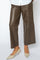 Como Leather Pant Cropped | Delicioso | Bukser fra Mos Mosh