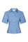 Balara Stripe Poplin Shirt | Light Blue | Bluse fra Neo Noir