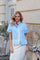Ulia Stripe Blouse | Blue Stripe | Bluse fra Neo Noir