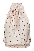 Jos Big Dot Top | Light Pink | Bluse fra Neo Noir