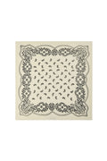 Adelina Paisley Knit Scarf 169506 | Off White | Neo Noir