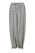Roxane Balloon Check Pants | Black | Bukser fra Neo Noir