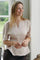 Josine Heavy Sateen Blouse | Champagne | Bluse fra Neo Noir