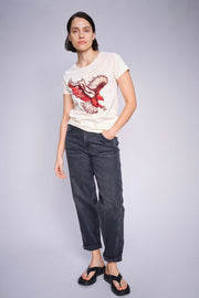 Aymen Kyoto Jeans  Ankle | Dark Grey | Jeans fra Mos Mosh