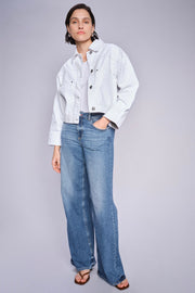 Dara Vint Jeans  Regular | Mid Blue | Jeans fra Mos Mosh