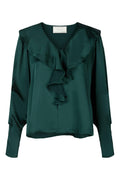 Sandie Satinbluse | Bluse von Neo Noir – nedsat