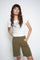 Naomi Treasure Shorts Shorts | Burnt Olive | Shorts fra Mos Mosh