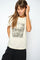 Toni O-SS Tee | Ecru | T-Shirt fra Mos Mosh