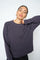 Abello O-LS Mèlange Sweatshirt | Sweet Grape | Sweatshirt fra Mos Mosh