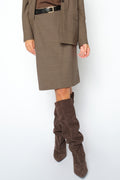 Pacey Dynamic Luxe Skirt | Falcon | Nederdel fra Mos Mosh