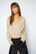 Ady Cashmere Wrap Knit | Oxford Tan | Strik fra Mos Mosh