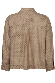 Matilda Dot Blouse 35508 | Camel | Skjorte fra Co'couture