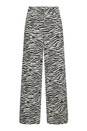 Zion Zebra Wide Pant | Bukser fra Co'couture