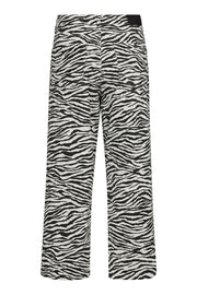 Zion Zebra Crop Pant | Bukser fra Co'couture