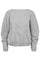 Dengi Open Back Sweat 37046 | Grey Melange | Sweatshirt fra Co'couture