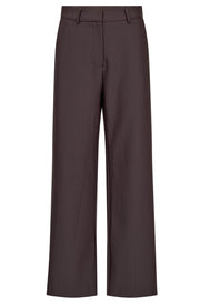 Zella Wide Pant 41039 | Dark Brown | Bukser fra Co'couture