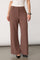 Falcon Wide Pant 41228 | Walnut | Bukser fra Co'couture