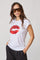 The Kiss Tee | White Flame | T-Shirt fra Co'couture