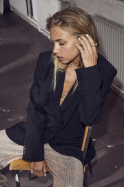 Vola Double Blazer | Black | Blazer fra Co'couture