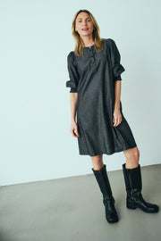 Aby Dress 205281 | Black Denim | Kjole fra Freequent