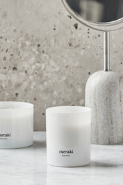 Candles | Fresh linen | Duftlys fra Meraki