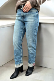 Rachel Galleon Jeans Regular | Blue | Jeans fra Mos Mosh