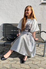 Sili Skirt 204269 | Silver | Nederdel fra Copenhagen Muse