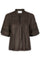 Siama S Voile Blouse | Dark Brown | Bluse fra Neo Noir