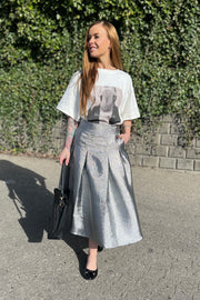 Sili Skirt 204269 | Silver | Nederdel fra Copenhagen Muse