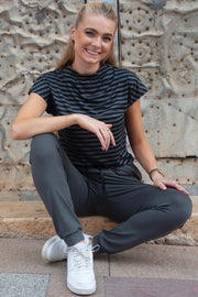 Alma Pants | Dark Grey | Bukser fra Liberté