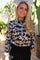Flora Ls Blouse | Brown Black  Flower | Bluse fra Liberté