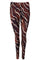 Lynn Leggings | Mocca Marble | Leggings fra Black Colour