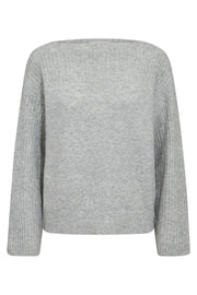 Boady Pullover 205237 | Light Grey Melange | Strik fra Freequent