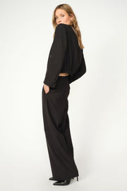 Leya Miley Pant Long | Black | Bukser fra Mos Mosh