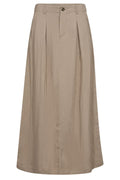 Zone Skirt 204804 | Simply Taupe | Nederdel fra Freequent – nedsat