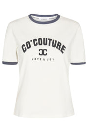 Edge Tee | White | T-shirt fra Co'couture