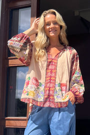 Dahlia Blouse | Creme | Bluse fra Black Colour