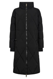 Ahla Long Down Jacket  | Black | Jakke fra Mos Mosh