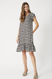 Sunrise Crop CayaCC Dress | Mocca | Kjole fra Co'couture