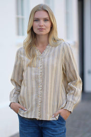 Michelle Blouse 2795 | Sand | Bluse fra Prepair