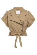 Kesha Cargo Vest 40015 | Sand | Jakke fra Co'couture – nedsat