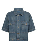 Ebba Bobble Jacket | Blue | Jakke fra Mos Mosh – nedsat