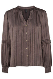 Eloise Blouse 2833 | Brown | Bluse fra Prepair