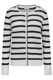 Gina Cardigan 205509 | Off-White W. Navy Blazer | Cardigan fra Freequent