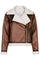 Sadie Teddy Jacket | Brown | Jakke fra Neo Noir