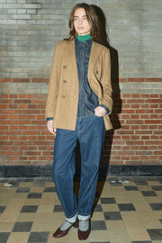 Malie Gabby Blazer | True Camel | Blazer fra Mos Mosh